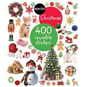 Eyelike Stickers: Christmas: 400 Reusable Stickers -- Workman Publishing